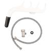 Ultra Slim Bidet Toilet Attachment 7/8 Copper Tee Non Electric Dual Nozzle Water Spray Bidet for