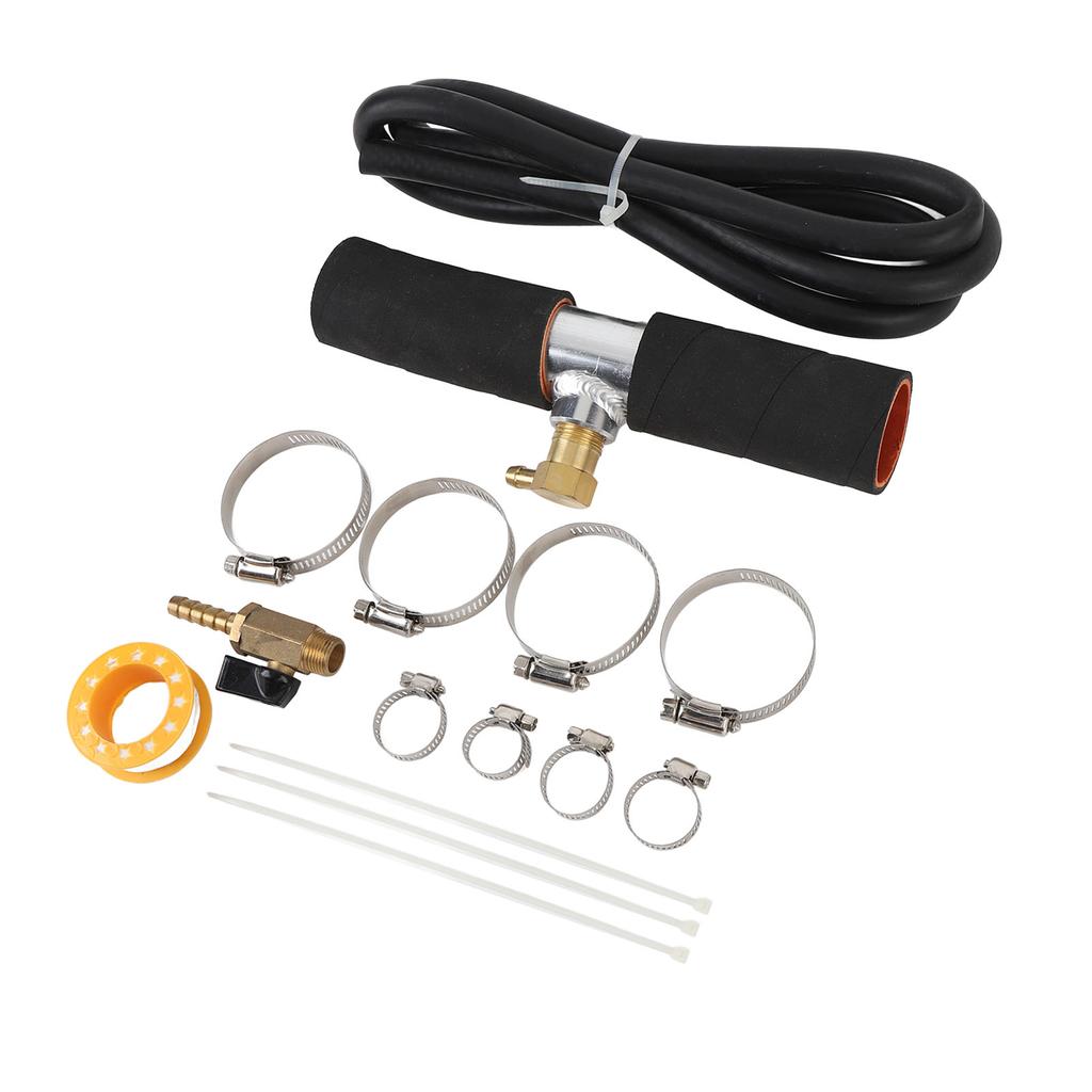 17PCS Fuel Tank Auxiliary Install Kit 11025 Metal 1 12in Fuel Installation Kit for 38in Female