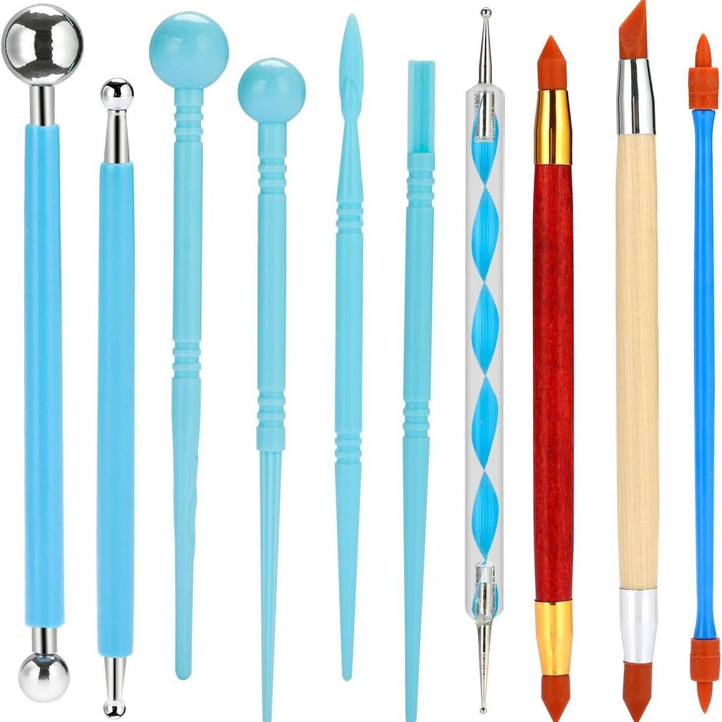 Набор из пяти инструментов для лепки из глины для скульптуры DIY