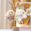 Rabbit Cute Keychain Cartoon Girl Backpack Decorative Pendant Plush Doll Gift