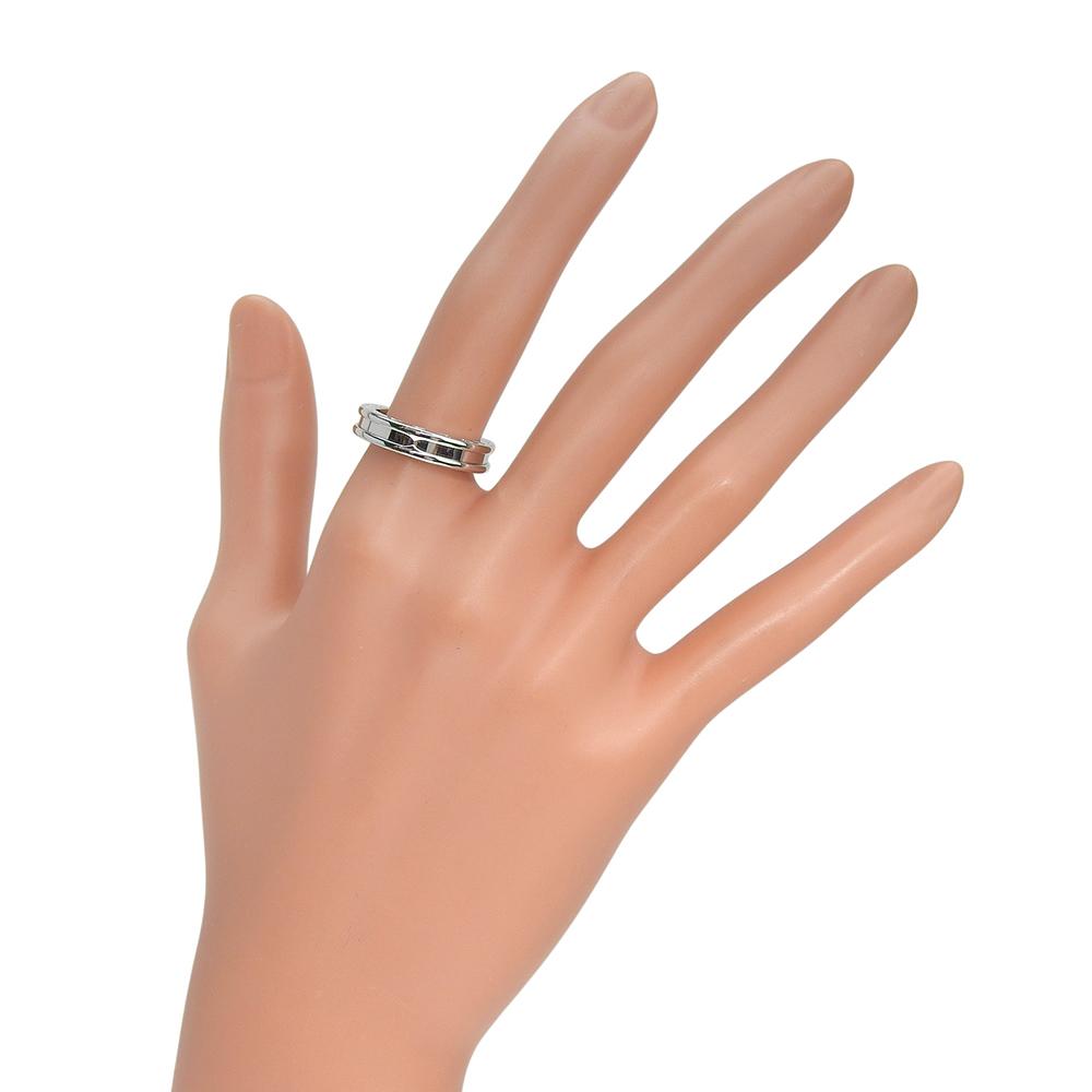Bvlgari Кольцо B-Zero1 Be zero one Белое золото K18 #6.6(Наш размер) 6,4 г Женские Б/У
