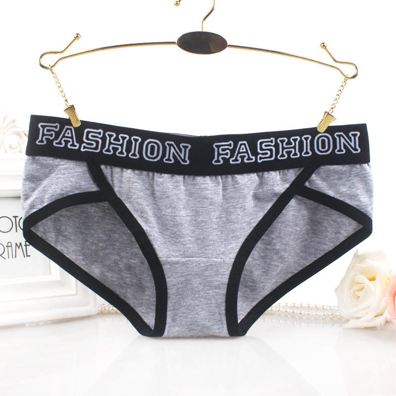 Women's Sports-Style Wide-Edge Cotton Briefs - Plus Size