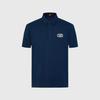 [Personalized Embroidery Classic Simplicity] Spring and Summer Versatile Lapel Men's Short sleeved Polo Shirt