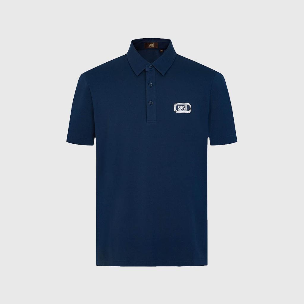 [Personalized Embroidery Classic Simplicity] Spring and Summer Versatile Lapel Men's Short sleeved Polo Shirt