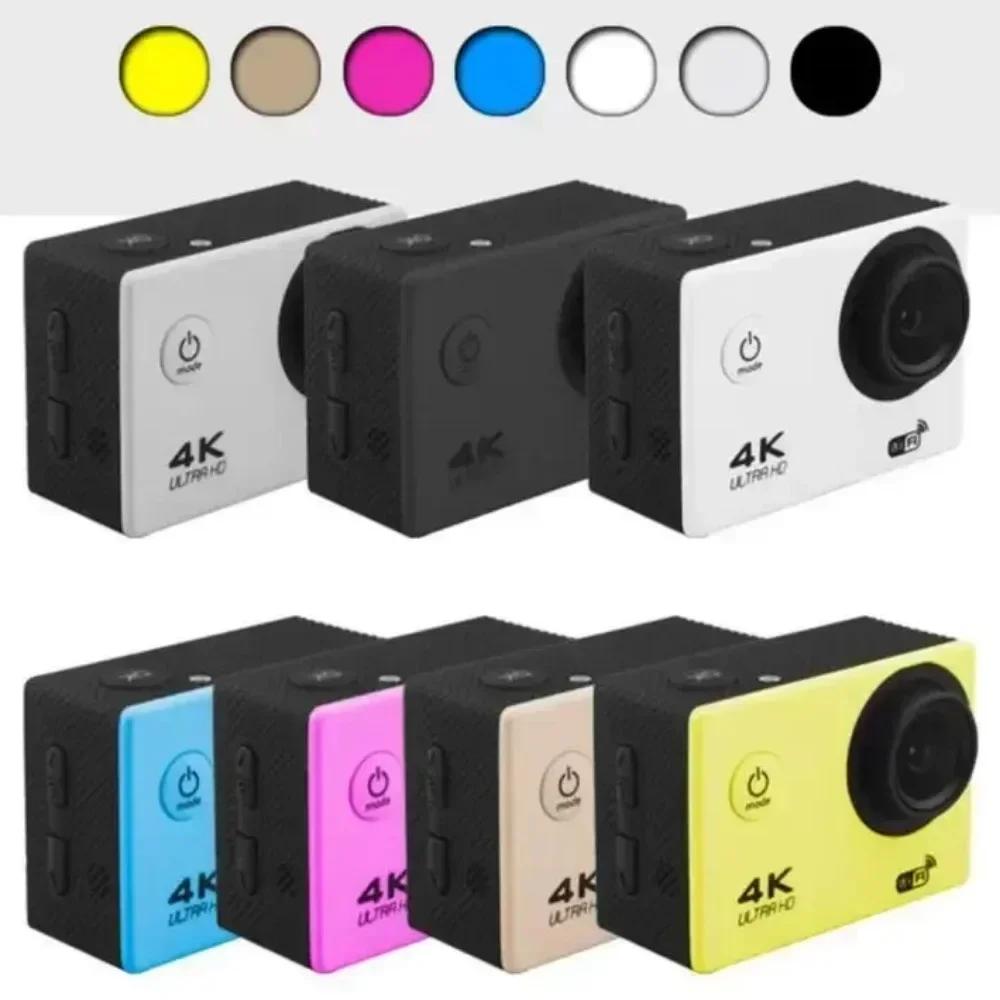 Экшн-камера ultra hd 4k/30fps wifi 2 дюйма 170d подводная шлем водонепроницаемая видеозапись спортивные камеры уличные видеокамеры
