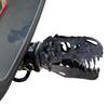 Dinosaur Trailer Hitch Cover for 2" Receivers Rustproof Anti-Theft Hitch Cover Heavy-Duty Iron Hitch Protector for Trucks SUVs