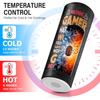 20oz Tumbler gamer win mode Vacuum cup Double Stainless Steel Water Bottle with Straw for Hot or Cold Drink The Best Player gift