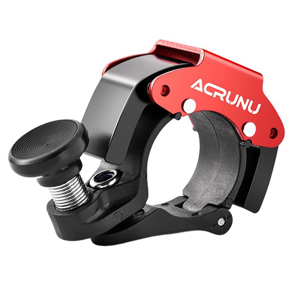 Aluminum Alloy Bicycle Bell Ring Cycling Handlebar Bell Crisp Sound Horn Outdoor Riding Mountain Bike Bell Road Bike Accessories