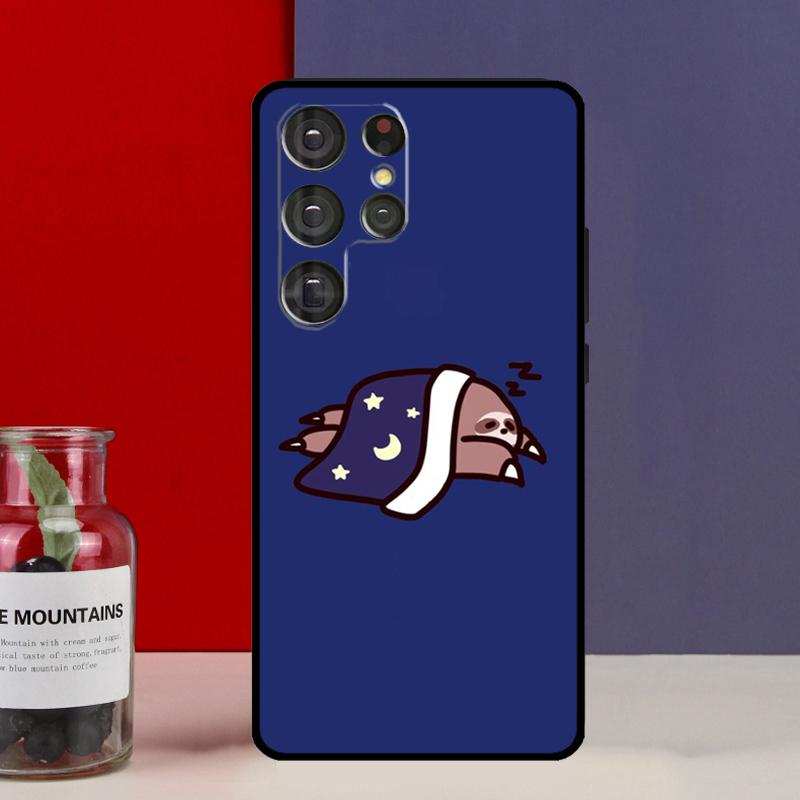 Милый Кавайный Ленивец Лицо Чехол Funda Для Samsung Galaxy S25 Ultra S9 S10 S20 S21 S22 Plus S23 Ultra S24 FE Чехол для Телефона