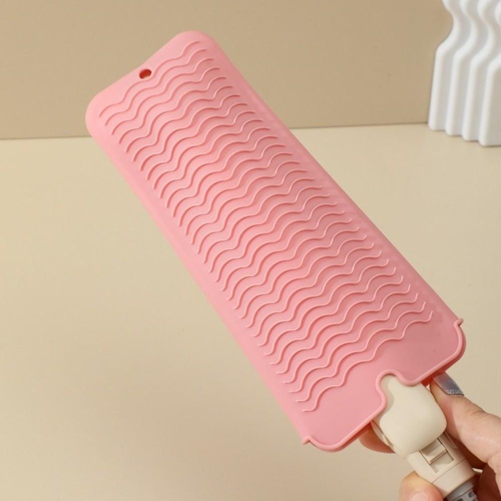 Non-Slip Heat Curling Pouch Multifunctional Heat Resistant Pad  Hair Styling Tool