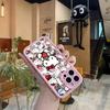 Sanrio TK Наждачная бумага Милый розовый чехол для телефона для Apple 16