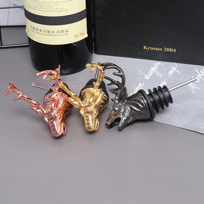 1 шт., уникальный инструмент для винной пробки с головой оленя