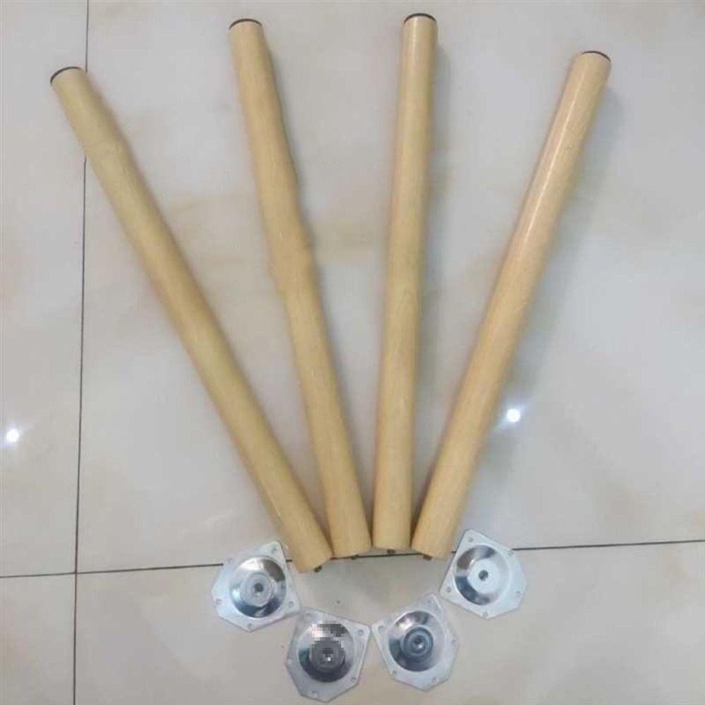 4 шт. 30-60 см ножки для мебели из массива дерева DIY ножки для шкафа ножки для стула стола аксессуары для мебели