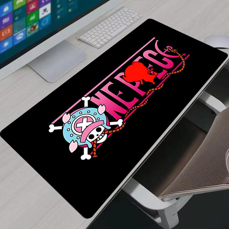 Mouse Pad Laptop Computer Accessories Anime One Piece Logo Keyboard Mouse Mat Game Large Mousepad Pc Gamer Cabinet Desk Mat