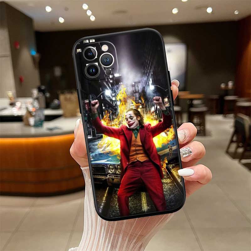 Новый высококачественный чехол для телефона с Джокером для iPhone SE X XS XR 16E 17 11 Pro Max 8 7 6 6s Plus Air