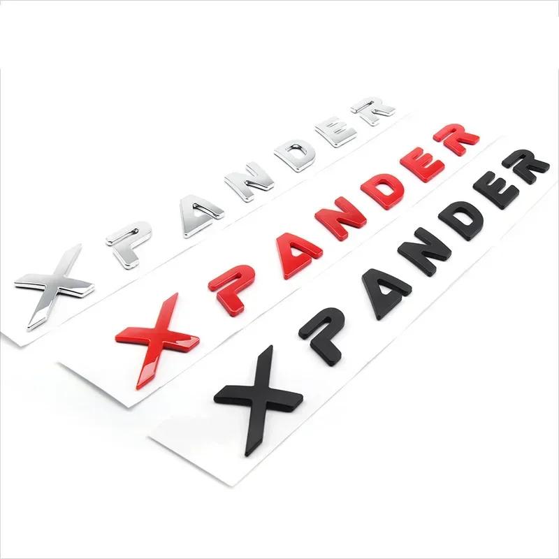 3D Raise ABS XPANDER Буквы Автомобиль Передний Капот Эмблема Значок Задний Багажник Наклейки Наклейки Аксессуары