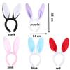 Cosplay Women Girls Bunny Ear Hairband Headband Adult Children Rabbit Ear Easter