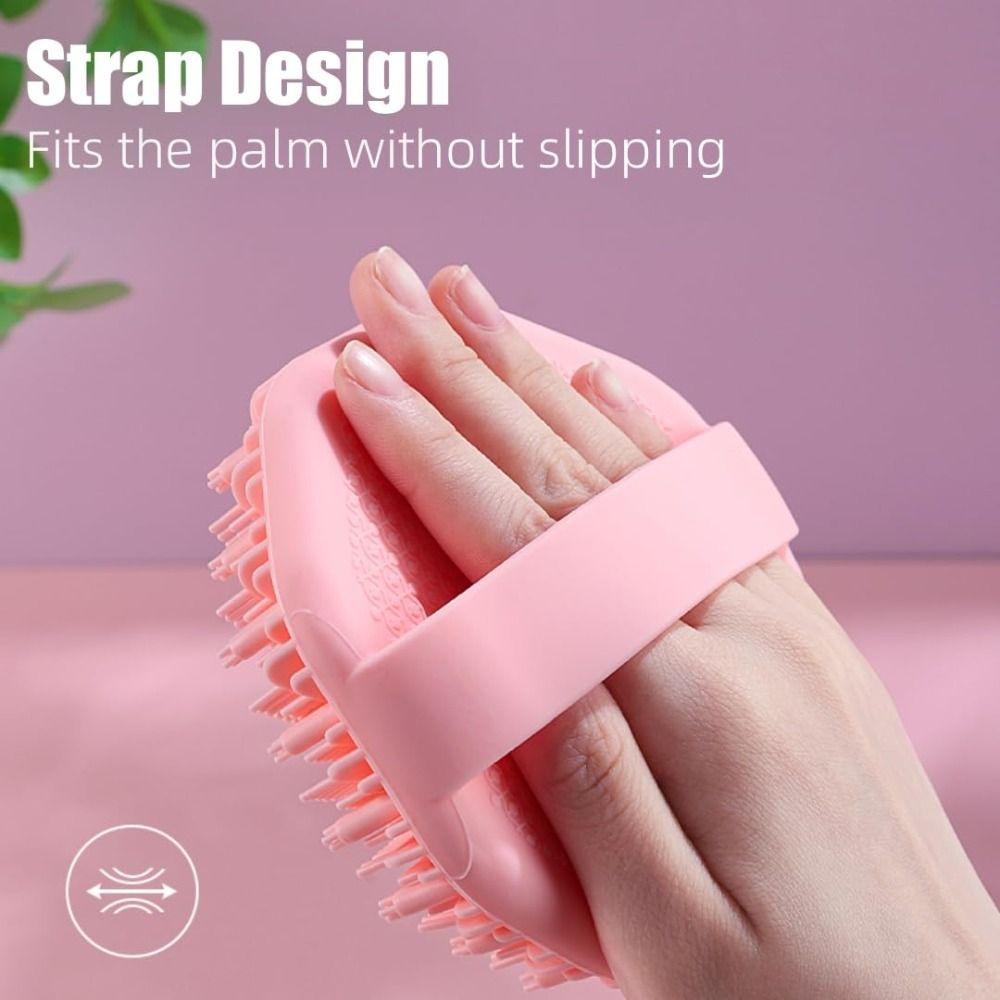 Face Body Silicone Body Scrubber Silicone Silicone Body Brush  For All Kinds Of Skin