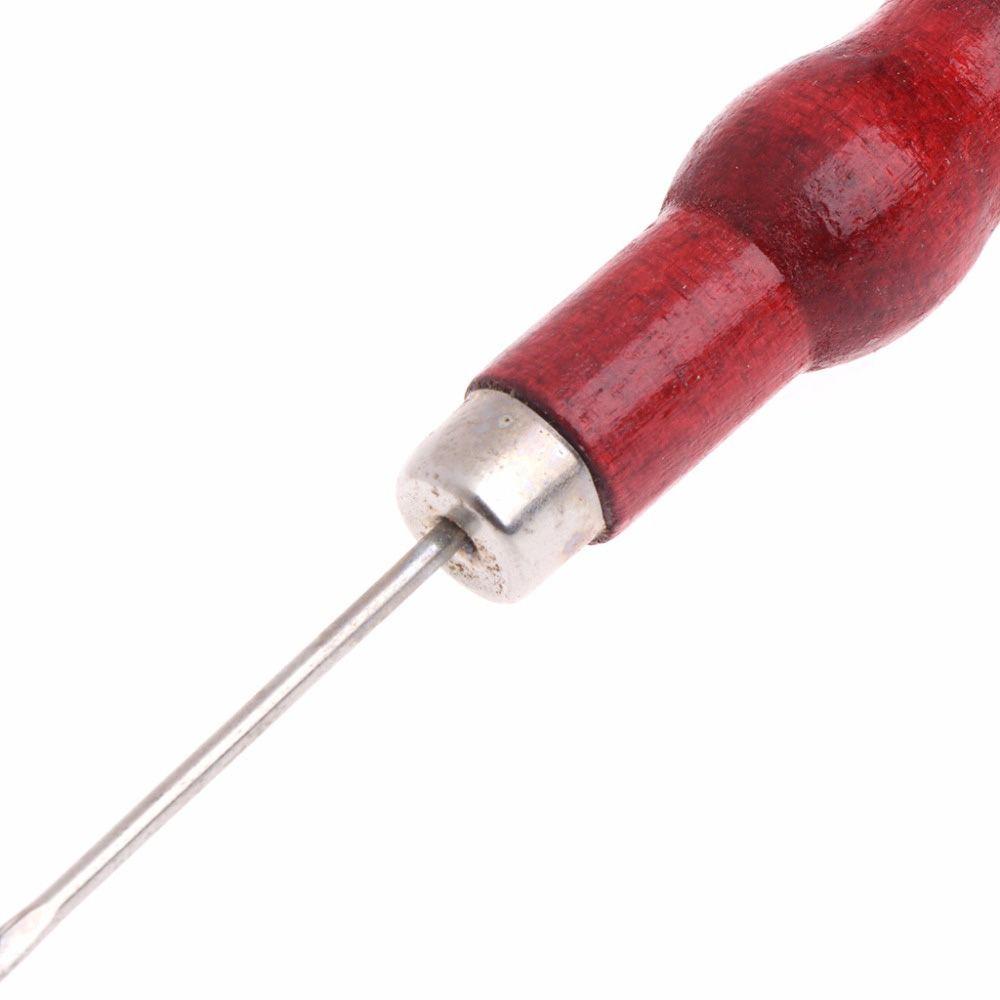 DIY 1Pcs Punch Drill Canvas Shoes Shoe Repair Needles Hand Stitcher Hole Maker Sewing Awl