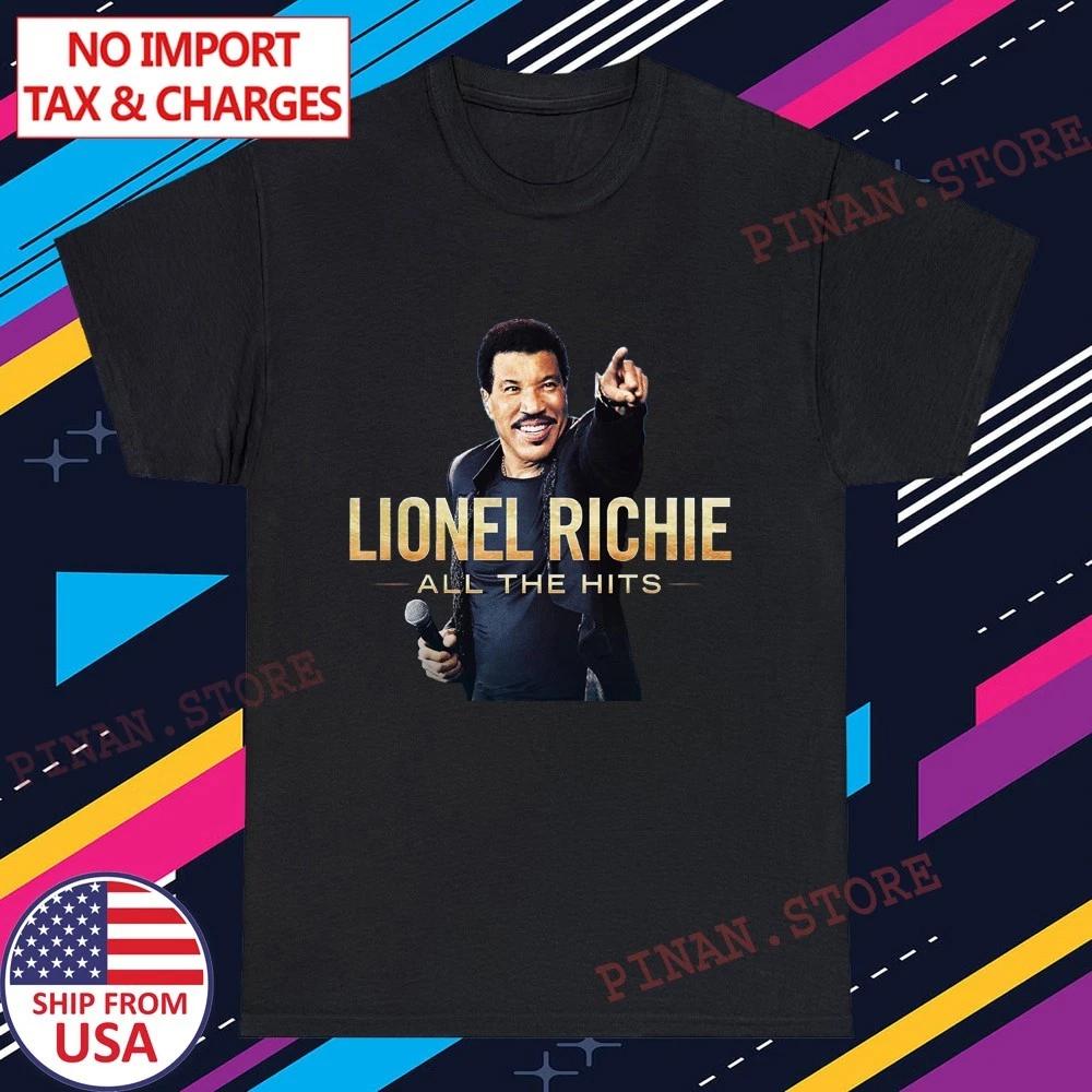 Lionel Richie All The Hits Men's Black Size S-5XL