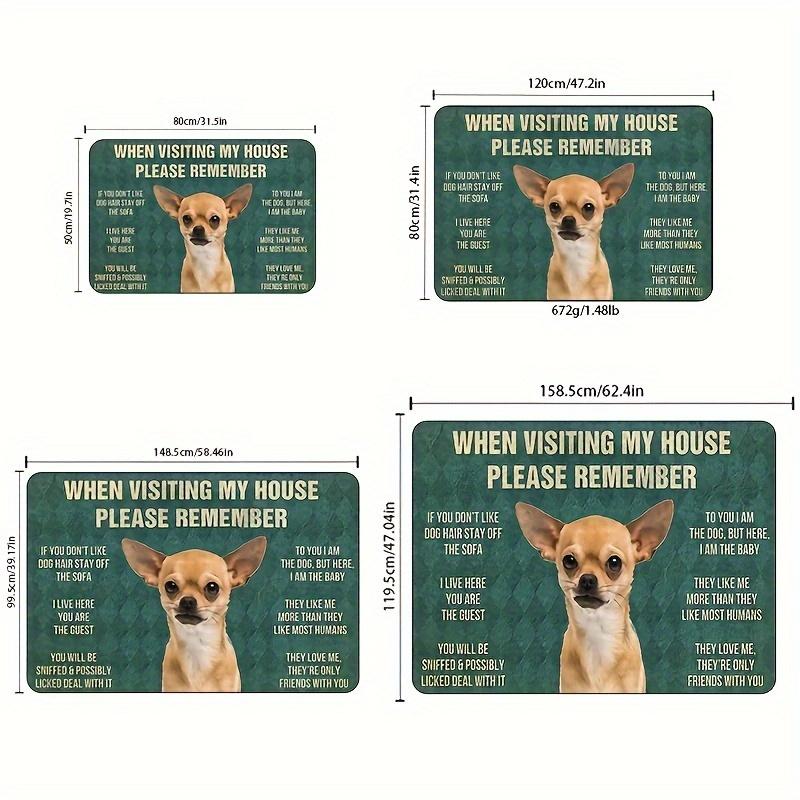 1 шт., напольный коврик с рисунком щенка, современный кухонный полиэстеровый коврик, нескользящий, цветной, для дома, ванной комнаты, спальни, гостиной, декора