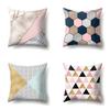 Ins Style Abstract Creative Polyester Pillow Case Car Decoration Home Printed Bedside Cushion Cover Pillow Case