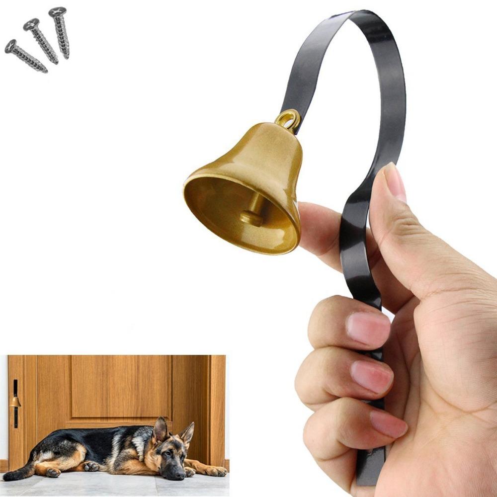 Creative Shop Decor Supplies Home Vintage Metal Training Doorbell Pet Dog Bell Door Bell