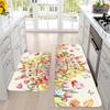 1Pcs Anti Fatigue Kitchen Rugs, Bunny Rabbits Print Waterproof Non-Slip Thick Cushioned Kitchen Mat Heavy Duty Comfort Standing Mat for Kitchen