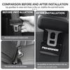 EPY1 Car Logo Seat Belt Magnetic Stabilizer Decorative Accessories For Jeep Cherokee Patriot Liberty Wrangler JK JL Commander