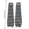 Elastic Striped Ice Sleeves Arm Protection Summer Cycling Sleeves Sunscreen Sleeve  Outdoor