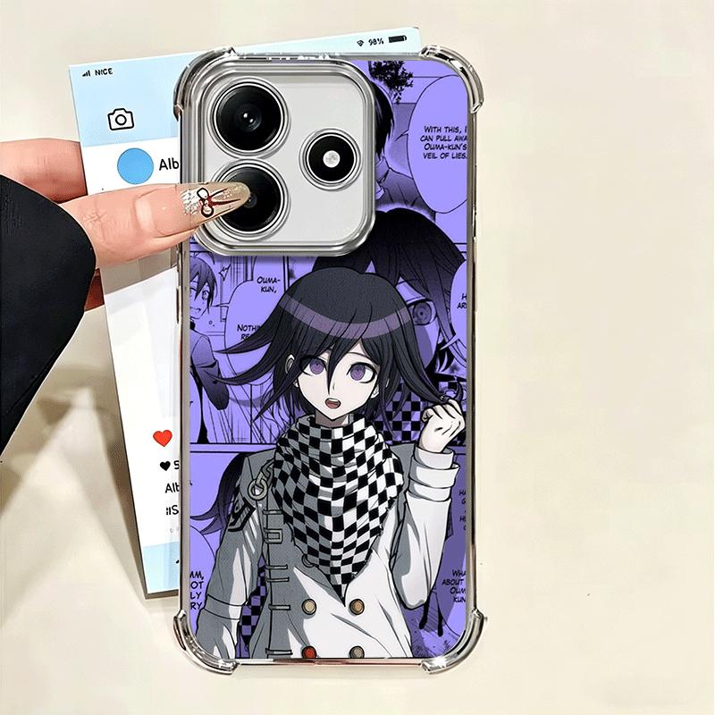 Аниме D-Danganronpa Покрытие Чехол для телефона Для Xiaomi Poco X5 X6 X7 X8 Pro Max F8 Ultra F7 M8 M7 M5S Redmi 15C 15 14C 13C 13 X3 12C