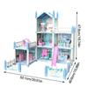 350 шт./компл., кукольный домик, имитация замка, игрушечный набор с мебелью и несколькими семейными сценариями, игрушка для ролевых игр, подарок для детей от 6 лет