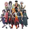 Anime Demon Slayer Kimetsu No Yaiba Kamado Nezuko Tanjirou Agatsuma Zenitsu Hashibira Inosuke Tomioka Giyu Pvc Action Figure Toy