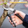 Секатор Deli Garden Pruner Ножницы для обрезки 8,5 дюймов Экономящие труд ножницы для садового инструмента Ножницы для обрезки растений Садовые ручные инструменты