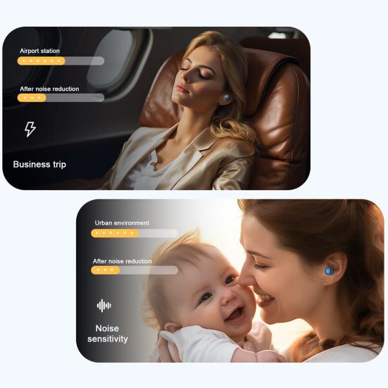 1 комплект силиконовых шумоподавляющих берушей с ушными вкладышами, моющиеся, водонепроницаемые, мягкие, многоразовые, для защиты органов слуха, для концертов, работы, учебы, сна, тихие