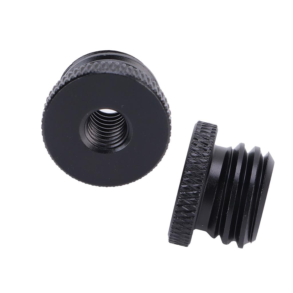 Mic Stand Adapter 1 4 Inch Female to 5 8 Inch Male Screw Thread Adapter for Camera Monitor Microphone Stand