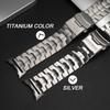 Titanium Alloy Watch Strap for Google Pixel Watch 4 45mm/3 45mm Wristband with Stainless Steel Buckle