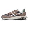 Reebok Классические кожаные кроссовки с низким верхом Унисекс Коричневые Черные 100074407