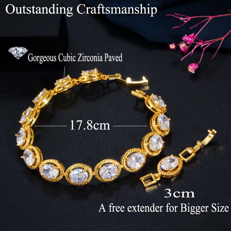 WWJ блестящие голубые овальные теннисные браслеты с цирконием, ювелирные изделия в подарок