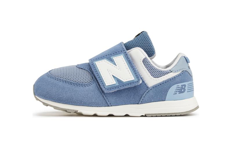 New Balance 574 Застежка-липучка Детские Широкие 'Mercury Blue'
