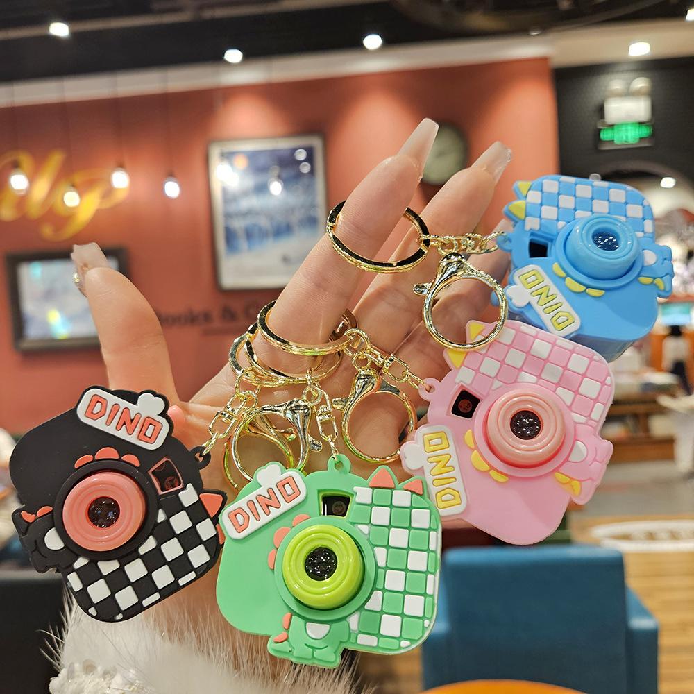 Милая мини-проекционная камера, мультяшный светящийся проекционный свет, женская сумка, брелок-подвеска