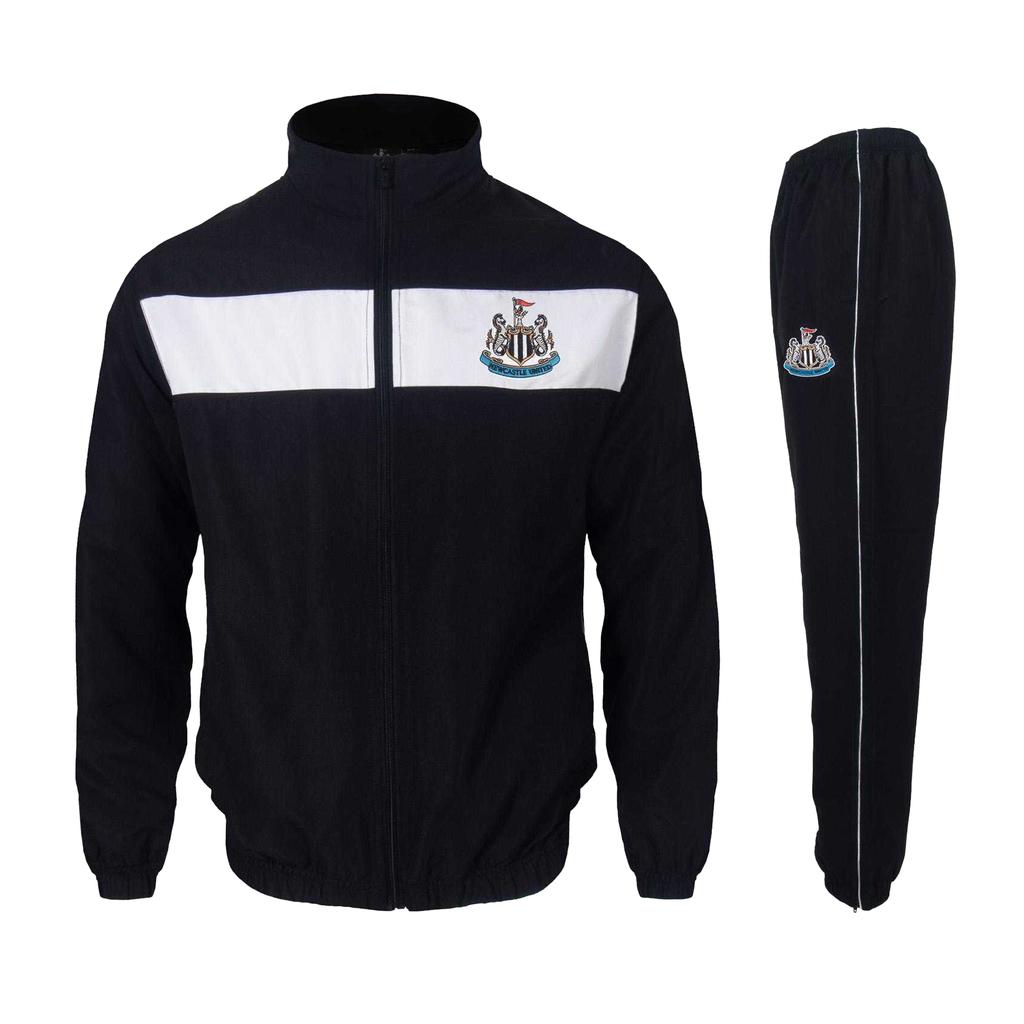 Newcastle United FC Mens Contrast Striped Tracksuit