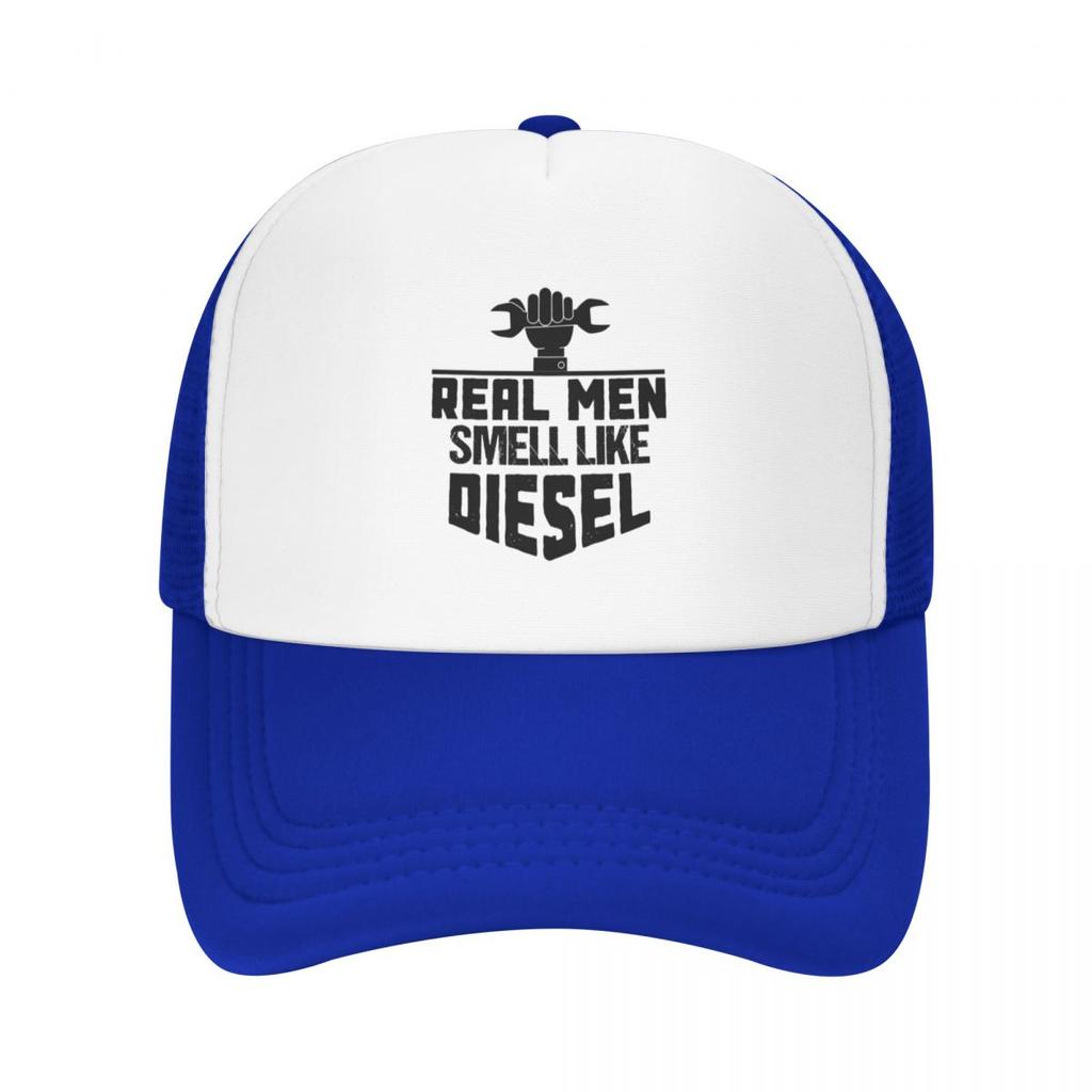 Real Unisex Smell Like Diesel, Diesel Mechanic, Trucker Baseball Cap Beach Hat Golf Wear Girl'S Hats Unisex'S