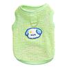 Dog Cooling Shirt Summer Puppy Tank Top Breathable Hollow Sleeveless Vest with Cartoon Dog Pattern for Small Medium Dogs