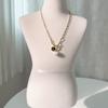 Fashion Plump White Gold Necklace Chain Heart Daily (Wfg0Ymg)