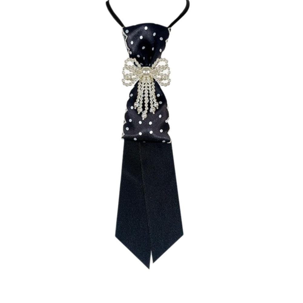 Geometric Bow Tie Choker Shirt Tie Clothing Decoration Long Necktie Daily