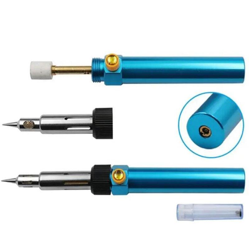 Портативная паяльная лампа Газовый паяльник Быстрый DIY Ремонт и сварка