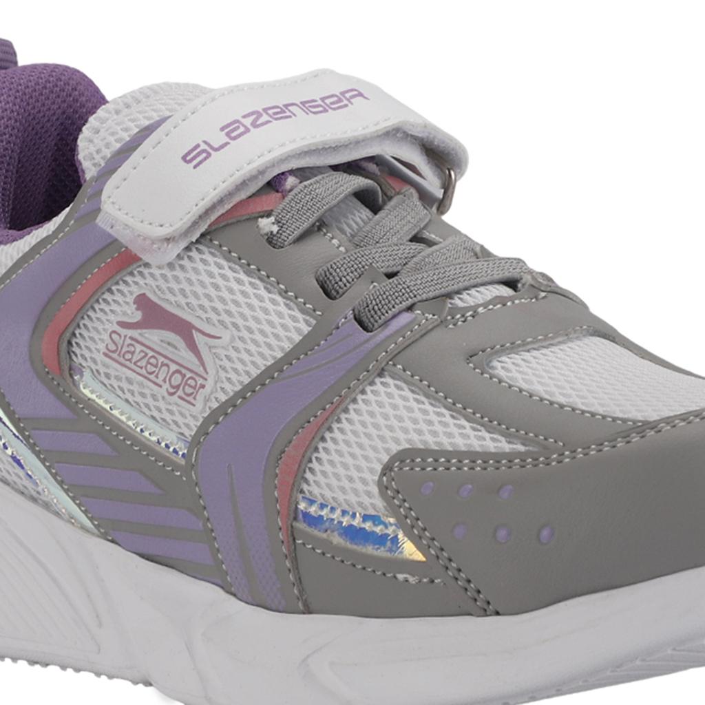 KENDALL-Grey / Fuchsia Kids Sneakers