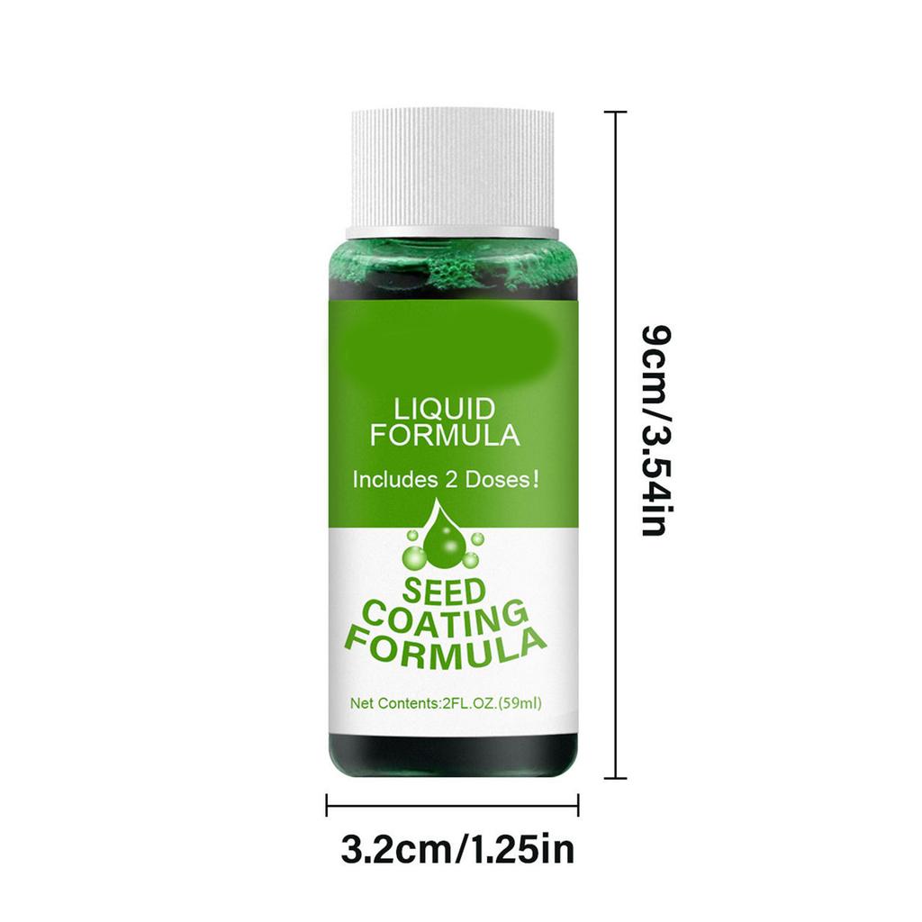 Grass Lawn Nutrient Solution 59ml Plant Growing Nutrient Hydroponic Garden Plant Fertilizer Seeding System Liquid Spray