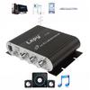 Lepy LP-838 Car Amplifier Hi-Fi 2.1 12V Amplifier Booster Radio CD MP3 MP4 Stereo AMP Bass Speaker Player for Car Home